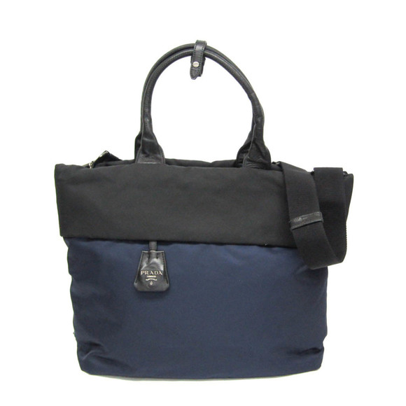 PRADA Black Leather Shoulder Bag - Picture 1 of 16